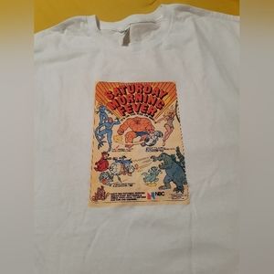 New Men's Saturday Morning Cartoons Tshirt
